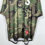 2025年6月14日入荷新作T SUPREME FW24 S LOGO BASEBALL HENLEY TEE S-XL  誕生日プレゼント/男女兼用/高品質/正規品と同じ人気/16工場