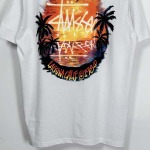 2025年6月14日入荷新作STUSSY SS24 SUNSET TEE T S-XL  誕生日プレゼント/男女兼用/高品質/正規品と同じ人気/16工場