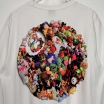 2025年6月14日入荷新作Stussy 23SS PLUSH TEE logo8Tee M L XL  誕生日プレゼント/男女兼用/高品質/正規品と同じ人気/16工場