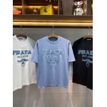 2025年6月30日入荷新作Prada半袖Tシャツ 高级品超厳選★入手困難/誕生日プレゼント/MF工場