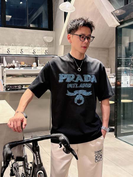2025年6月30日入荷新作Prada半袖Tシャツ 高级品超...
