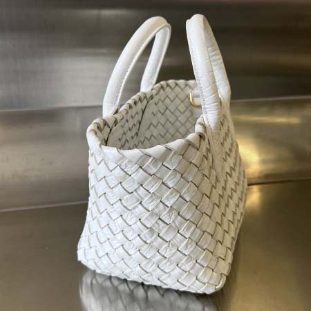 2025年7月9日入荷新作#Bottega Veneta Mini Cabat  717712 3  20x15x12 極品/正規品同様/人気/革/バッグ/AJ工場