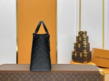 2025年7月10日入荷新作M45595  OnTheGo Monogram Empreinte 13  35x27 x14極品/正規品同様/人気/革/バッグルイヴィトン/CX工場
