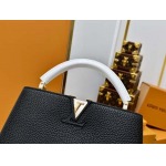2025年7月10日入荷新作CAPUCINES BB N85830  Capucines BBLVLV  27x18x9極品/正規品同様/人気/革/バッグルイヴィトン/CX工場