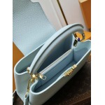 2025年7月10日入荷新作CAPUCINES BB  M24728  Capucines27x17.3x9極品/正規品同様/人気/革/バッグルイヴィトン/CX工場