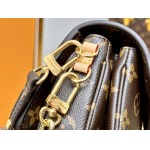 2025年7月10日入荷新作M46279 Pochette Mtis East WestMonogram  S-lock    21.5 x 13.5 x6極品/正規品同様/人気/革/バッグルイヴィトン/CX工場