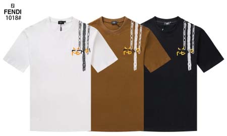 2025年7月18日入荷新作Fendi半袖 Tシャツ★誕生日...
