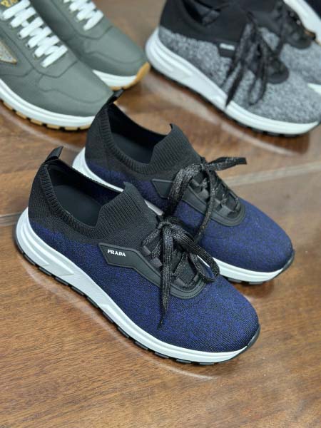 2025年9月17日入荷新品Pradaカジュアルシューズ/スニーカー｜メンズ靴人気本革製ギフト/誕生日/XG工場