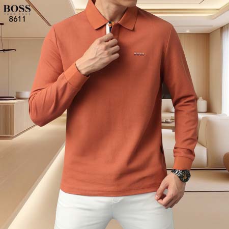2025年9月23日入荷新作BOSS長袖ポロ 秋物 冬物高品質人気商品/LM工場