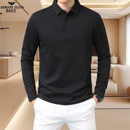 2025年9月23日入荷新作ARMANI 長袖ポロ 秋物 冬物高品質人気商品/LM工場