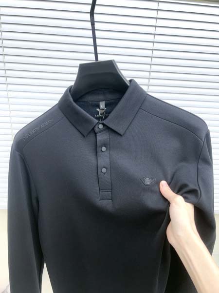 2025年9月23日入荷秋冬新作ARMANI 長袖ポロ 秋物 冬物高品質人気商品/LM工場