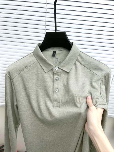 2025年9月23日入荷秋冬新作 長袖ポロ 秋物 冬物高品質人気商品/LM工場