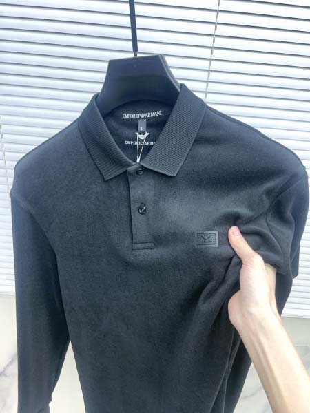 2025年9月23日入荷秋冬新作Armani 長袖ポロ 秋物 冬物高品質人気商品/LM工場