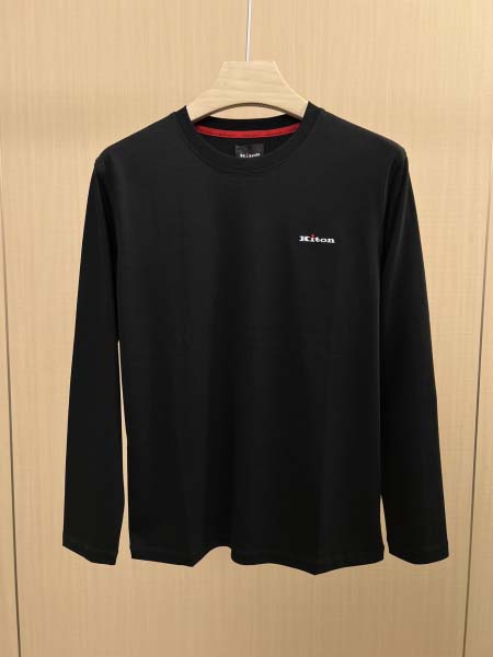 2025年9月24日入荷秋冬新作Kiton長袖Tシャツ高級品/Su工場