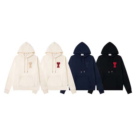 2025年9月11日入荷秋冬新作Amiパーカー高品質人気商品...