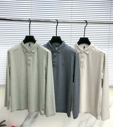 2025年9月23日入荷秋冬新作 長袖ポロ 秋物 冬物高品質...