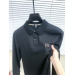 2025年9月23日入荷秋冬新作Burberry 長袖ポロウォームシャツ 長袖ポロ 秋物 冬物高品質人気商品/LM工場