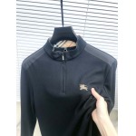 2025年9月23日入荷秋冬新作Burberry 長袖ポロウォームシャツ 長袖ポロ 秋物 冬物高品質人気商品/LM工場