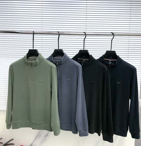 2025年9月23日入荷秋冬新作BOSS長袖ポロウォームシャ...