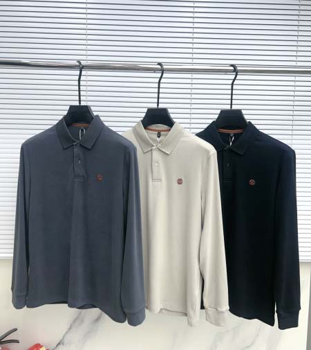 2025年9月23日入荷秋冬新作Zegna 長袖ポロ 秋物 ...