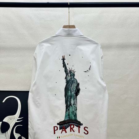 2025年10月12日秋冬入荷新作Balenciaga長袖シャツ高品質 人気商品/HL工場