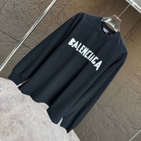 2025年10月12日秋冬入荷新作BALENCIAGA長袖T シャツ高品質 人気商品/HL工場