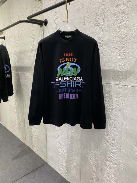 2025年10月30日秋冬新作Balenciagatシャツ高...