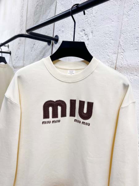 2025年11月3日秋冬新作Miumiuスウェット高品質人気商品/LDF工場