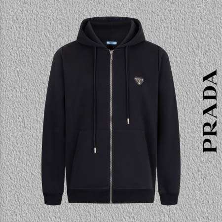 2025年11月7日秋冬新作PRADAパーカー高品質人気商品...