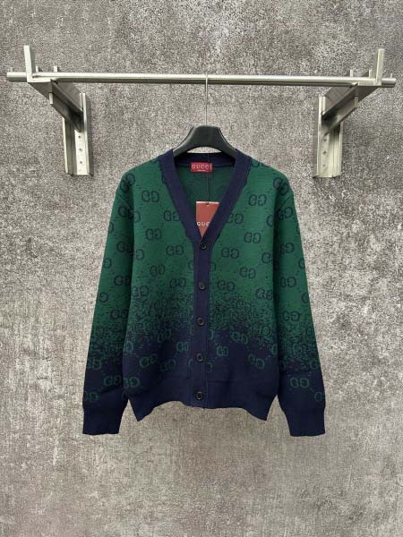 2025年11月9日秋冬新作GUCCIウールのカーディガン超...