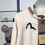 2025年11月11日秋冬新作Evisu ニットカーディガン  人気商品/LDF工場