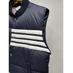 2025年11月14日秋冬新作Thom browneダウンベスト高品質人気商品/QIU工場