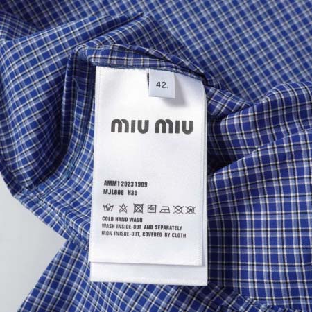 2025年12月1日秋冬新作MIUMIUシャツ高品質人気商品/LDF工場