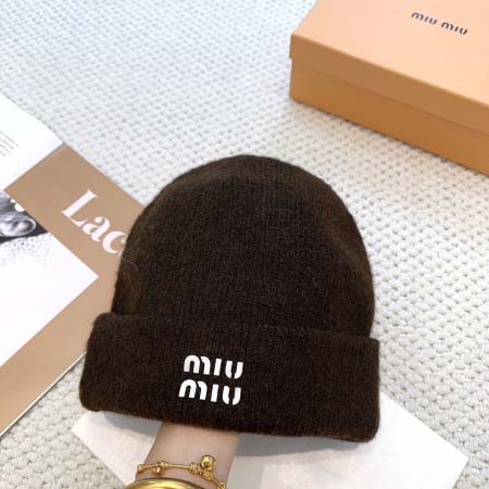 2025年12月10日入荷新品Miumiu帽子ギフト/誕生日/記念品/アクセサリーkaka工場