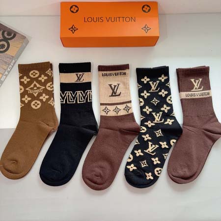 2025年12月10日入荷新品Louis Vuitton靴下ギフト/誕生日/記念品/アクセサリーkaka工場