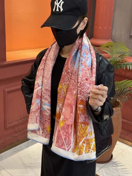 2025年12月10日入荷新品HERMESマフラーギフト/誕生日/記念品/アクセサリーkaka工場