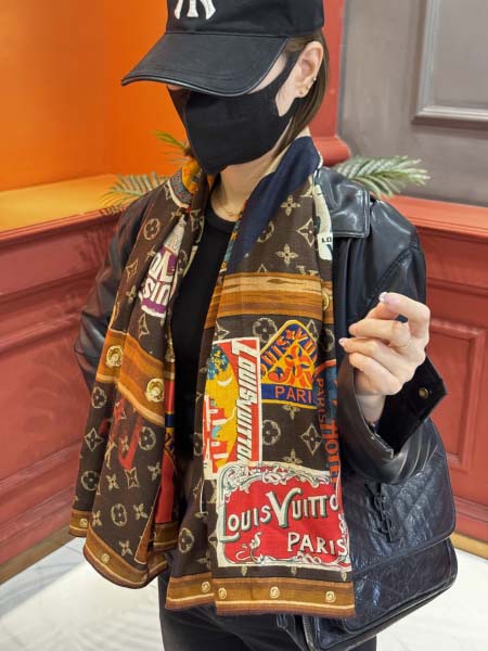 2025年12月10日入荷新品Louis Vuittonマフラーギフト/誕生日/記念品/アクセサリーkaka工場