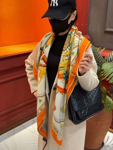 2025年12月10日入荷新品HERMESマフラーギフト/誕生日/記念品/アクセサリーkaka工場