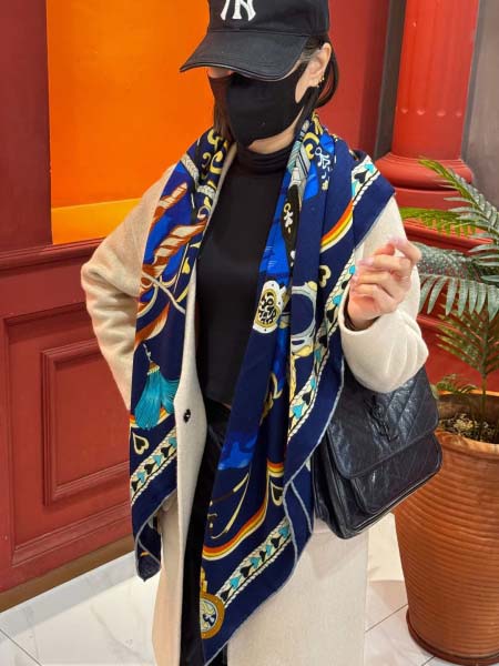 2025年12月10日入荷新品HERMESマフラーギフト/誕生日/記念品/アクセサリーkaka工場