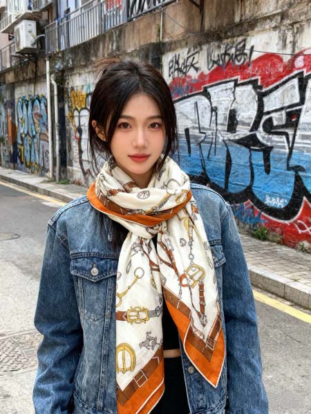 2025年12月11日入荷新品HERMESマフラーギフト/誕生日/記念品/アクセサリーkaka工場