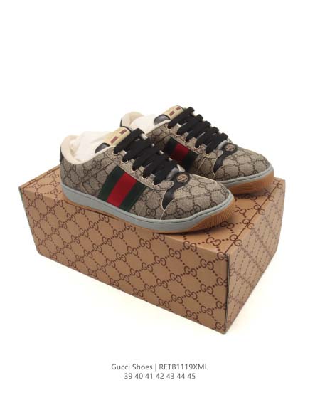2025年12月新品（GUCCI） Screener人気 スニーカー男女兼用/誕生日プレゼント/XH工場