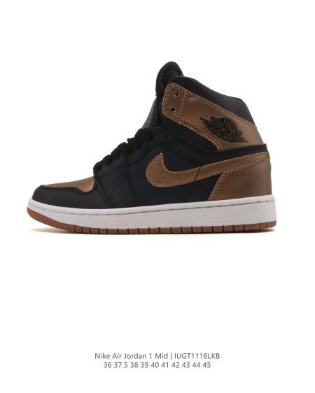 2025年12月25日入荷新品（NIKE）AIR JORDAN 1 MID人気 スニーカー男女兼用/誕生日プレゼント/XH工場