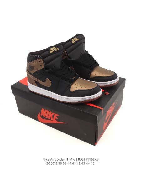 2025年12月25日入荷新品（NIKE）AIR JORDAN 1 MID人気 スニーカー男女兼用/誕生日プレゼント/XH工場