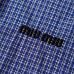 2025年12月1日秋冬新作MIUMIUシャツ高品質人気商品/LDF工場