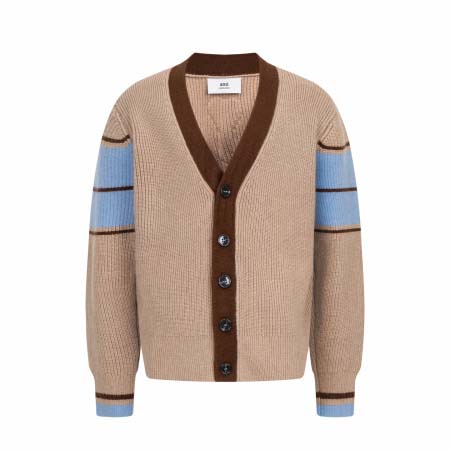 2025年12月1日秋冬新作Ami ニットカーディガン  高...