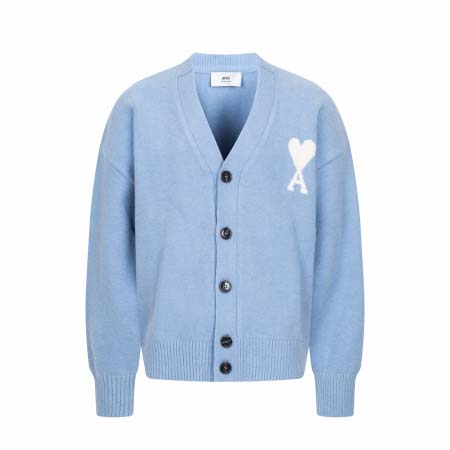 2025年12月1日秋冬新作Ami ニットカーディガン  高...