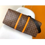 2025年12月9日入荷Louis Vuitton バッグM46703 45cm M46702 55cm Keepall Bandoulière 45 Monogram Macassar 45.0 x 27.0 x 20.0高品質新作/誕生