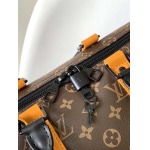 2025年12月9日入荷Louis Vuitton バッグM46703 45cm M46702 55cm 01 Keepall Bandoulière 45 Monogram Macassar 45.0 x 27.0 x 20.0高品質新作