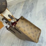 2025年12月9日入荷Louis Vuitton バッグM46373 OnTheGo Monogram Monogram Reverse Monogram Giant Toron 25.0 x 19.0 x 11.5 高品質新作/誕生日プ