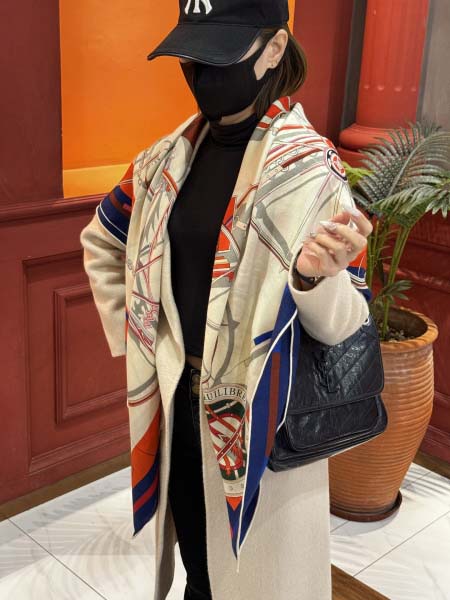 2025年12月10日入荷新品HERMESマフラーギフト/誕...